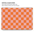 Orange Checkered MacBook Air 15in (2023-2025) Case plus Skin